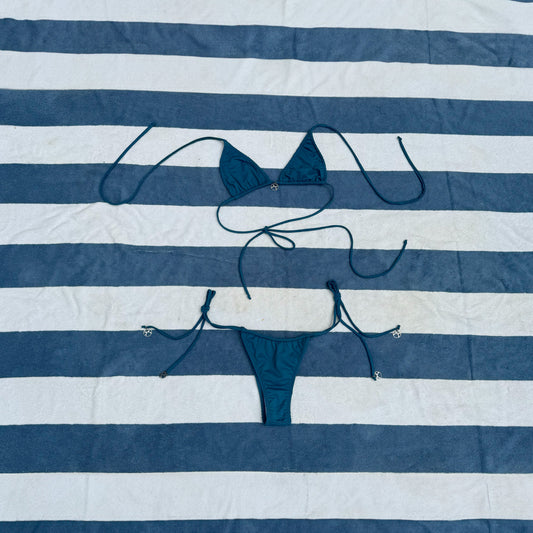 Azure Bikini Top