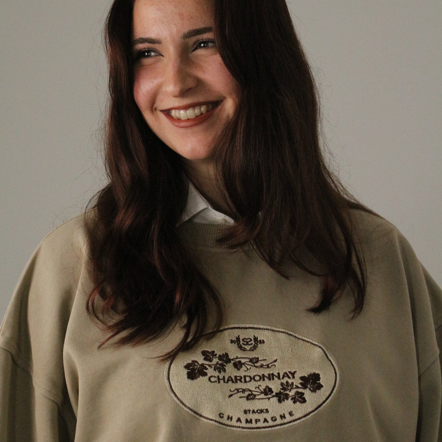 Beige Crewneck