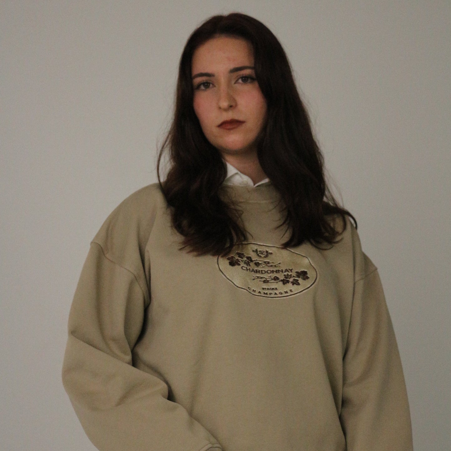 Beige Crewneck