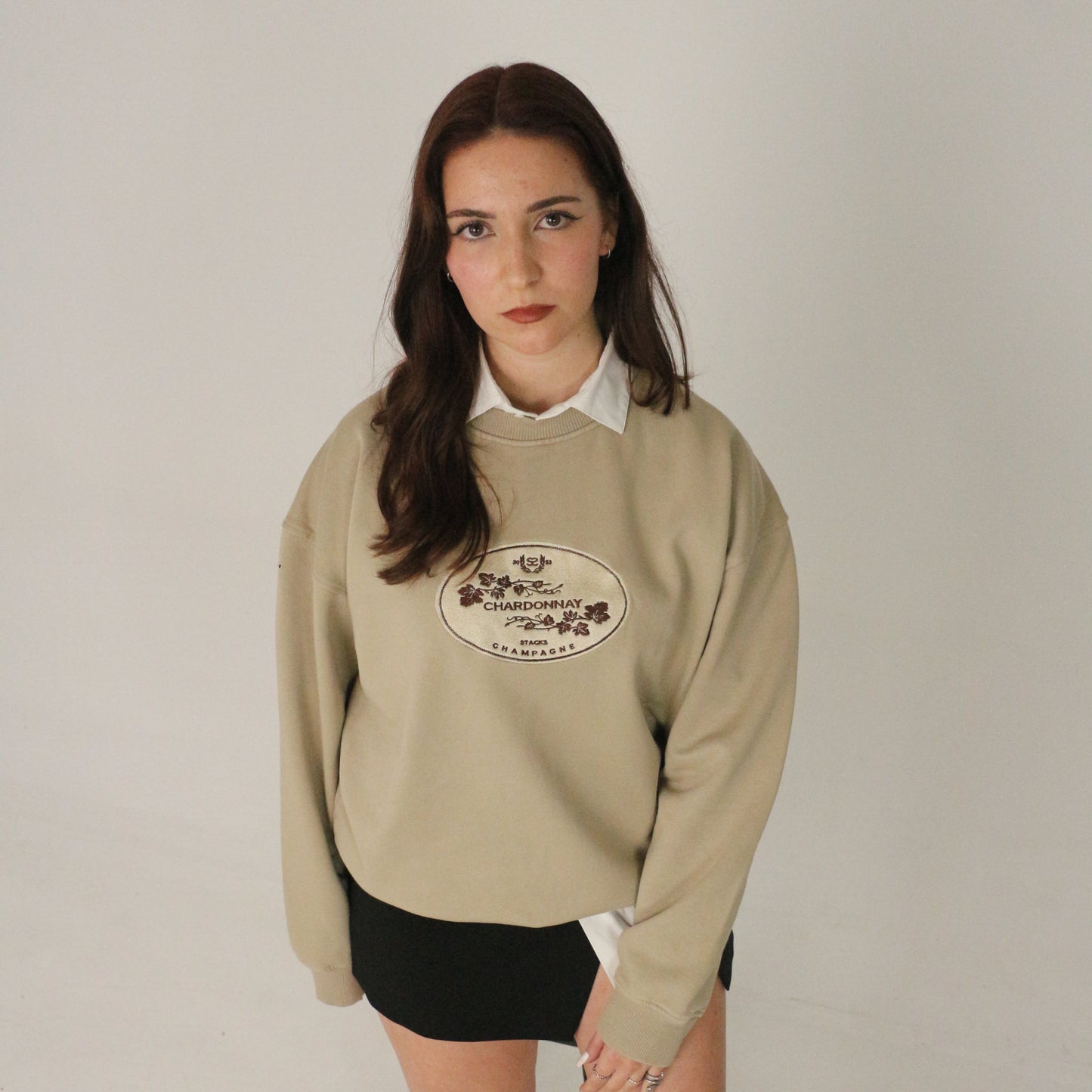 Beige Crewneck